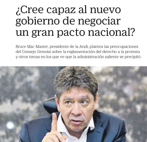 Entrevista El Tiempo.