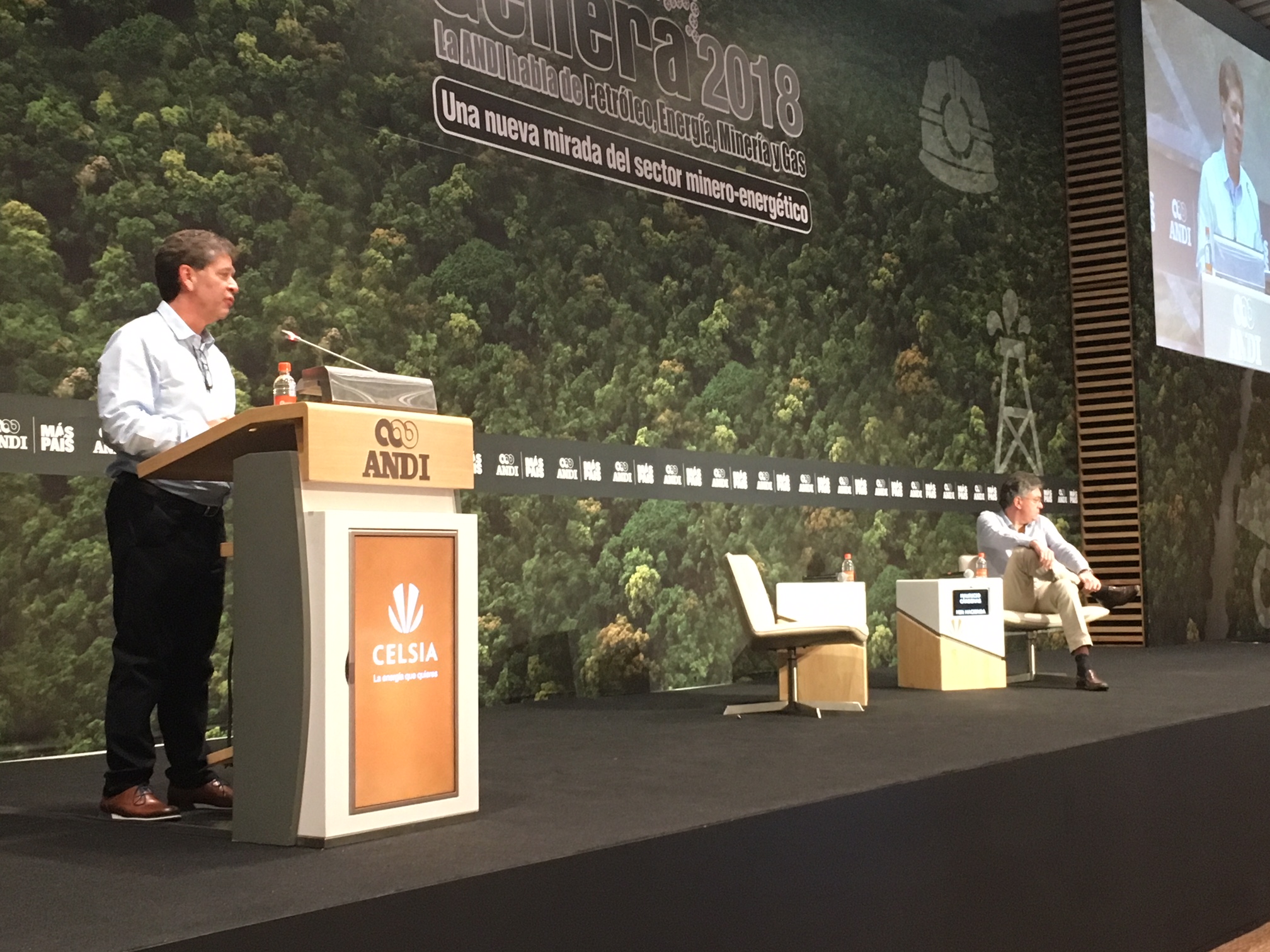 Bruce Mac Master en el cierre de Colombia Genera.