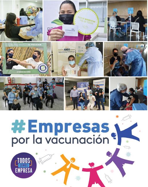 #EmpresasPorLaVacunación, un impulso a la reactivación social y económica de Colombia